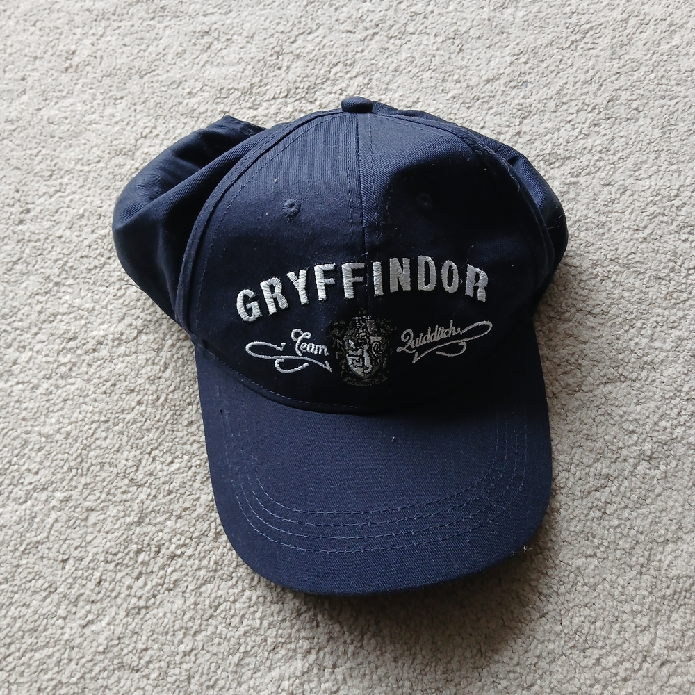 🤯 2/$15 Gryffindor Quidditch Team 100% Cotton Cap, OS